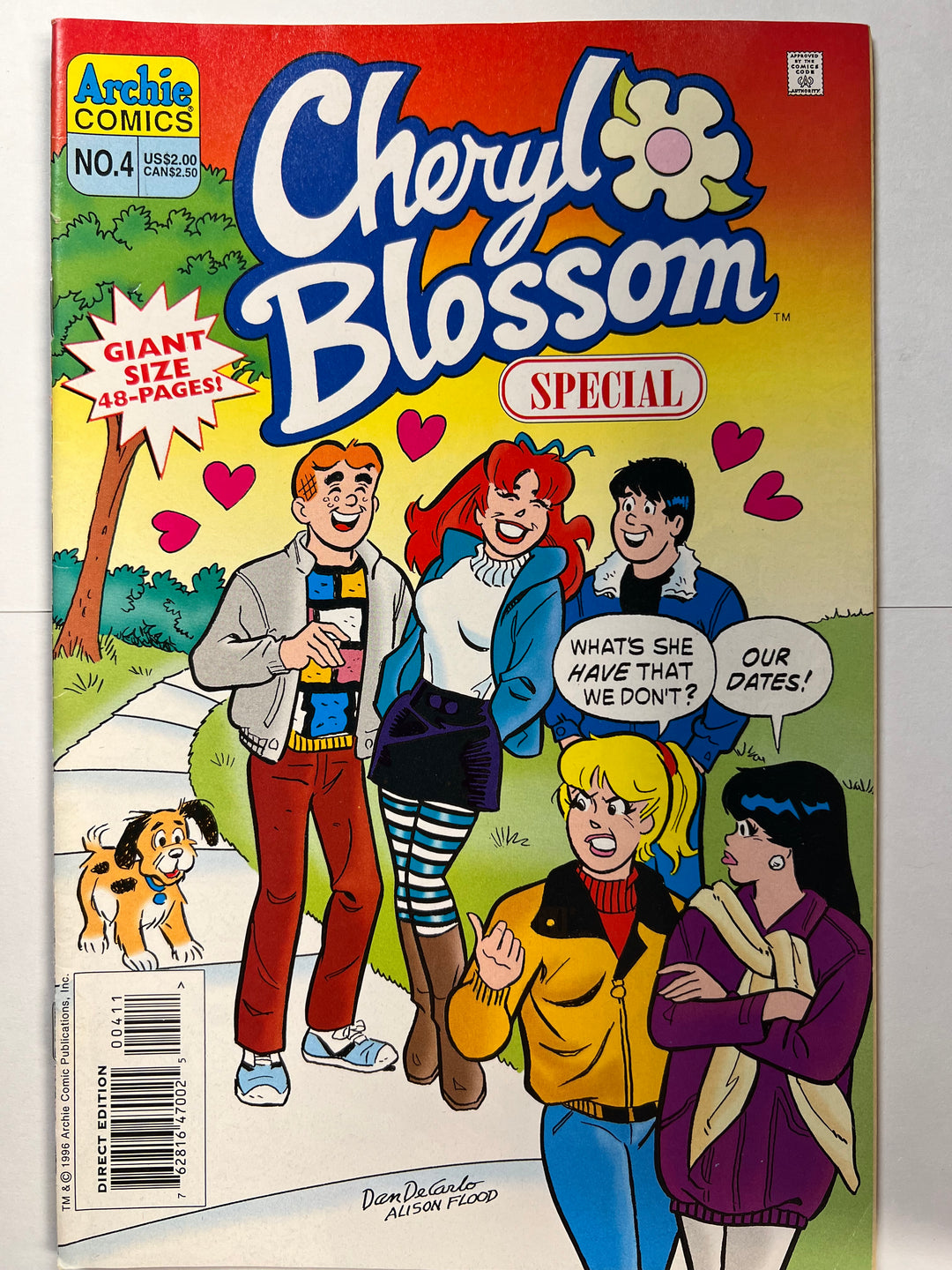 Cheryl Blossom Special #4 Archie Comics 1996 VF-