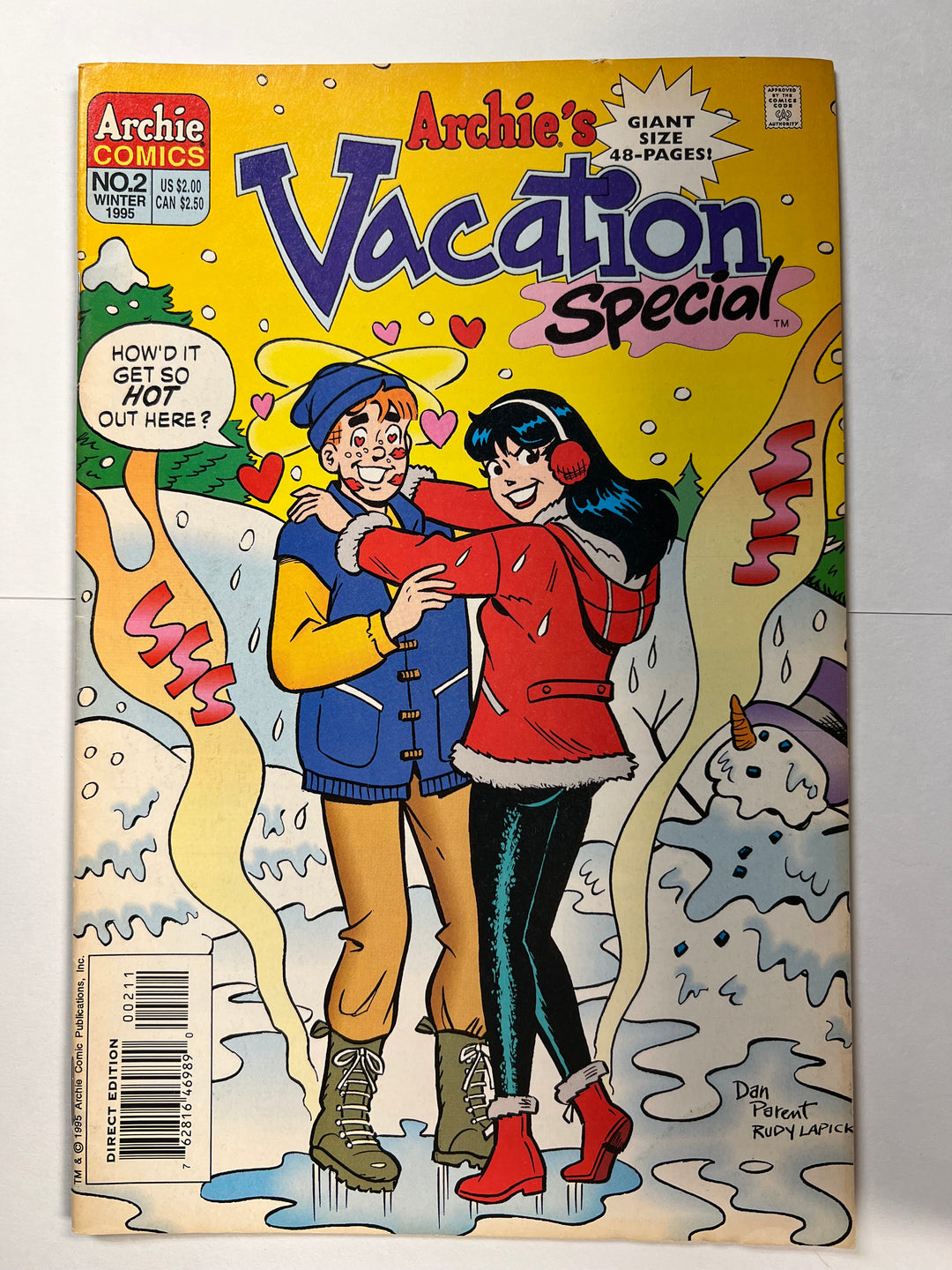 Archie's Vacation Special #2 Archie Comics 1995 F