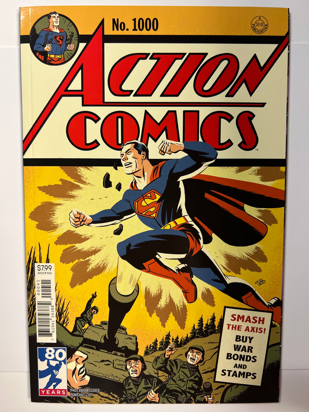 Action Comics #1000 '1940's' Variant Cover DC 2018 NM