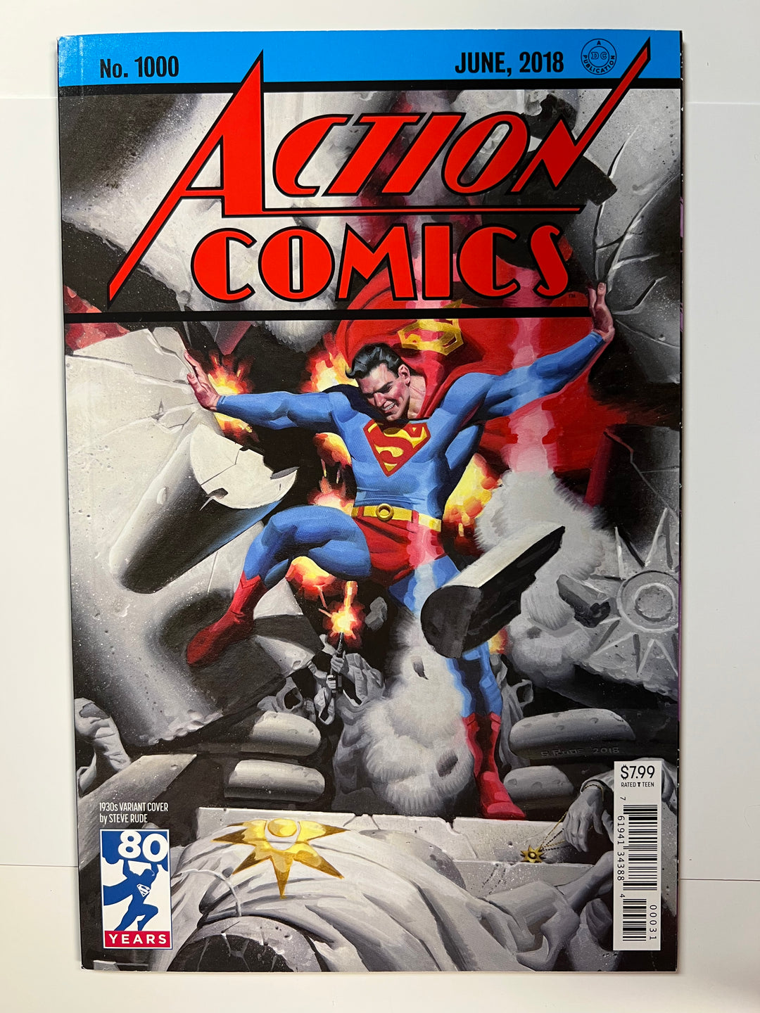 Action Comics #1000 '1930's' Variant Cover DC 2018 NM