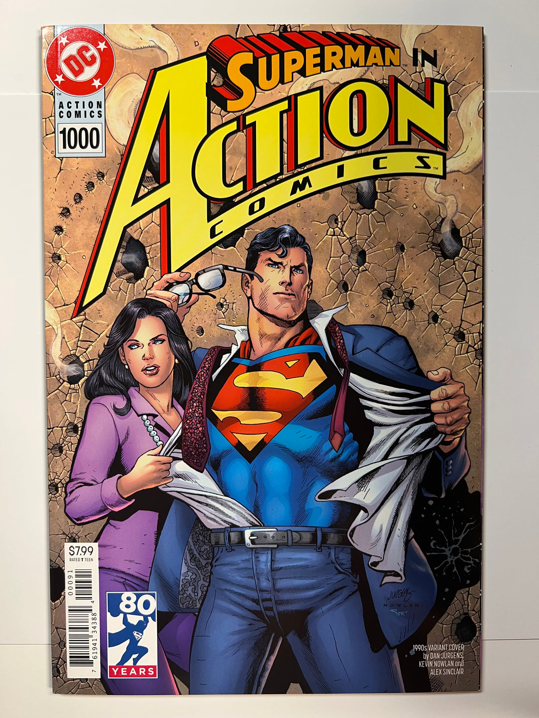 Action Comics #1000 '1990s' Variant Cover DC 2018 NM