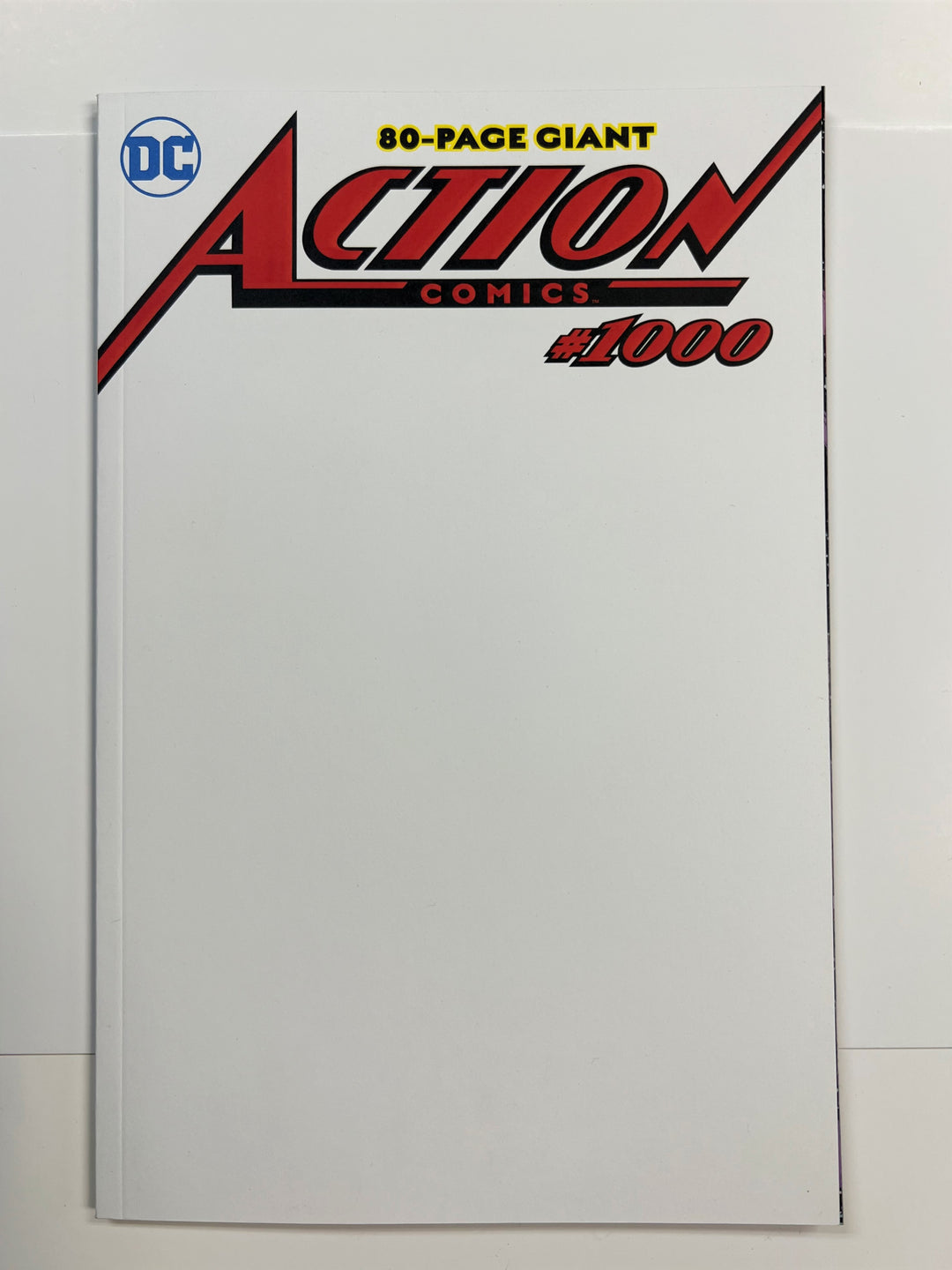 Action Comics #1000 Blank/Sketch Variant DC 2018 NM