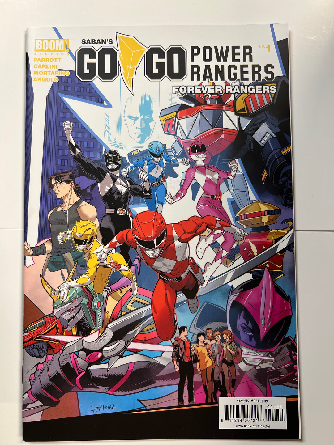 Saban's Go Go Power Rangers Forever Rangers #1 Boom 2019 VF