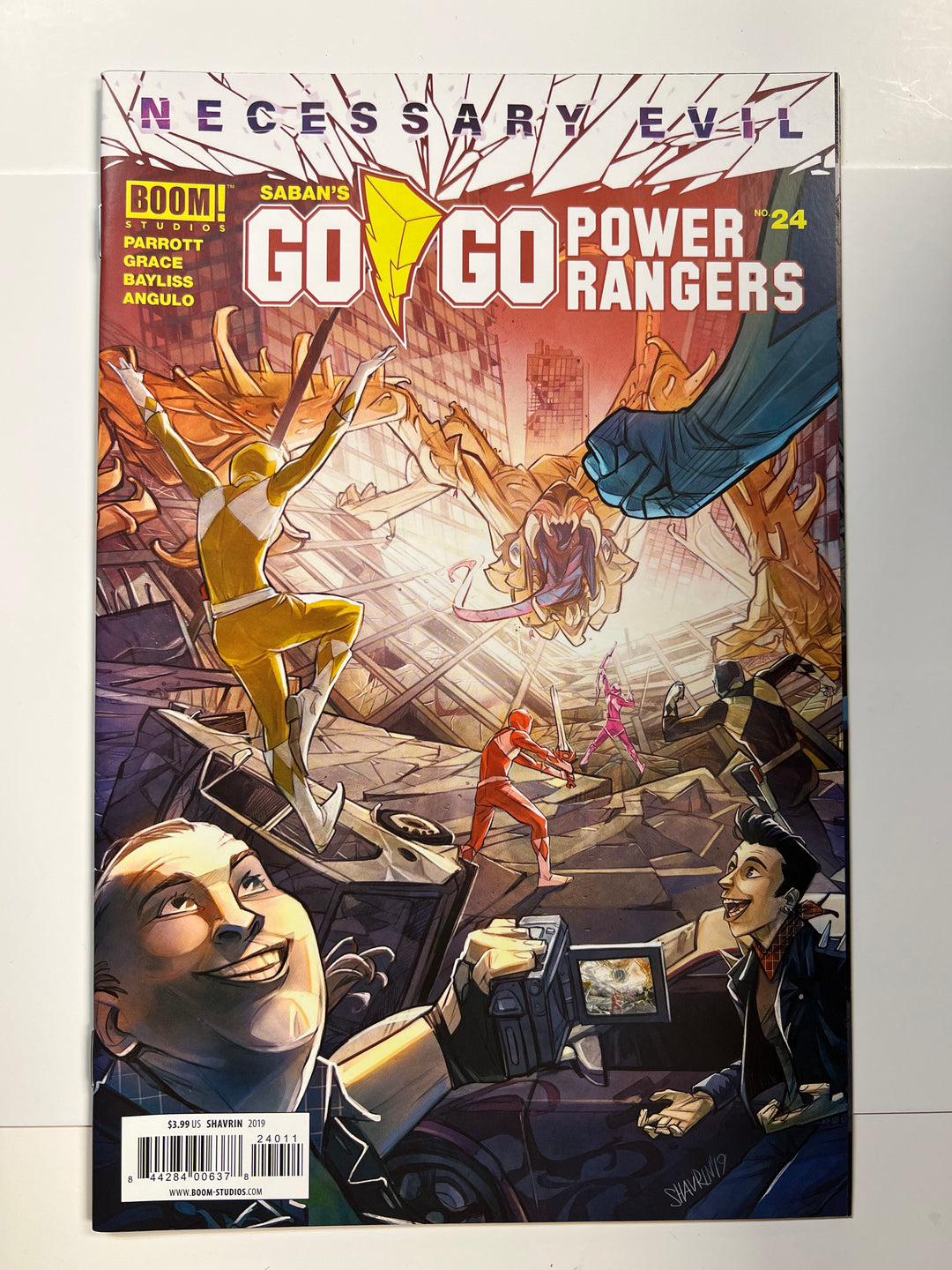 Saban's Go Go Power Rangers #24  Boom 2019 VF
