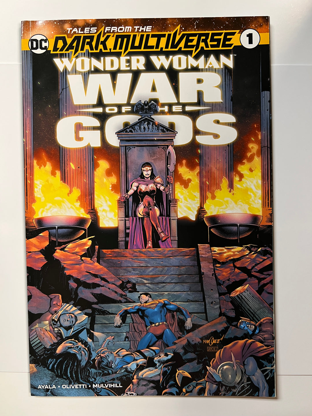 Tales from the Dark Multiverse: Wonder Woman: War of the Gods DC 2021 VF/NM