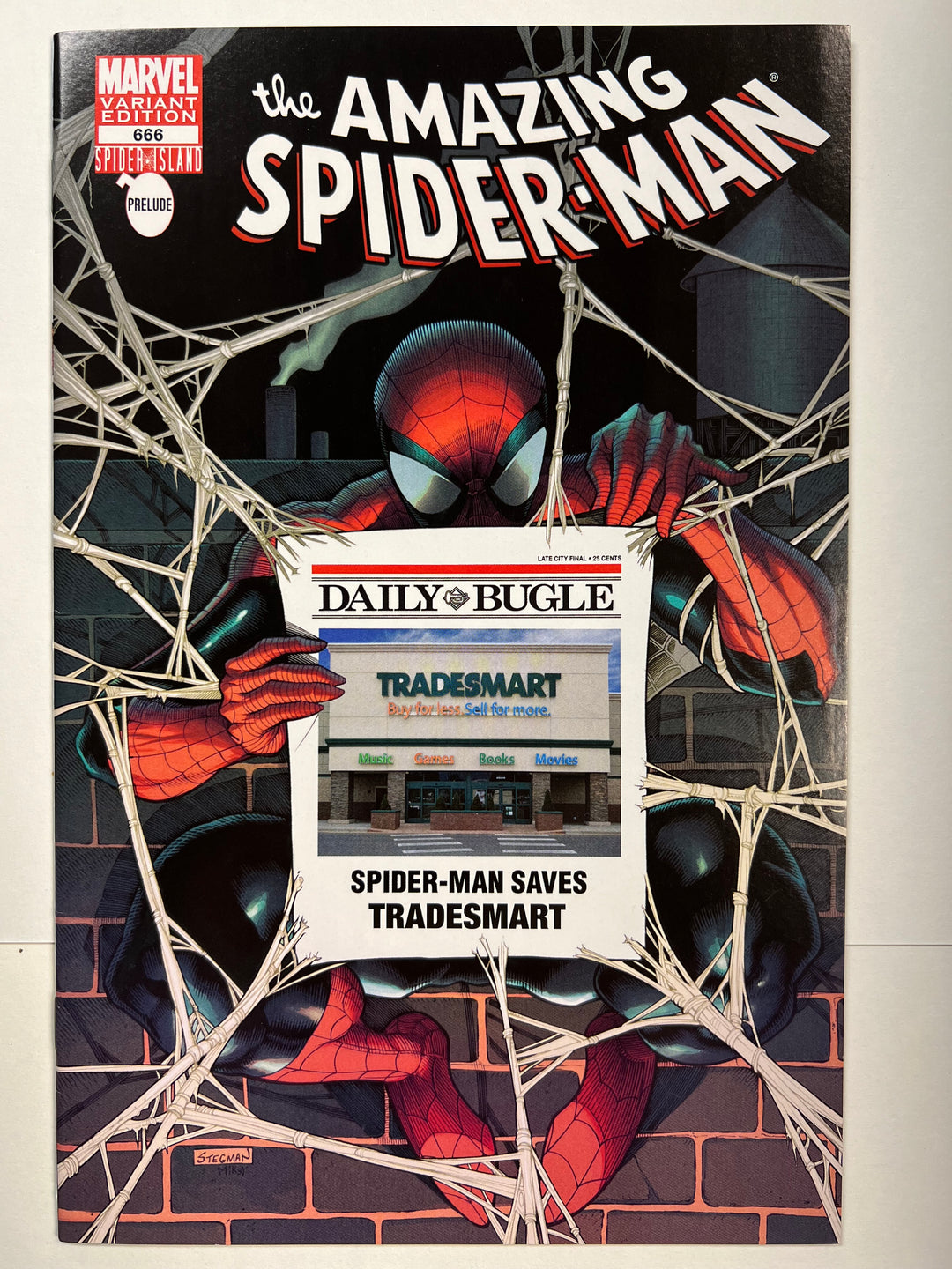 Amazing Spider-Man #666 Tradesmart Daily Bugle Variant Marvel 2011 VF-