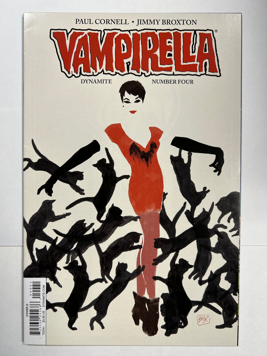 Vampirella #4 Broxton Subscription Variant Dynamite 2017 F+