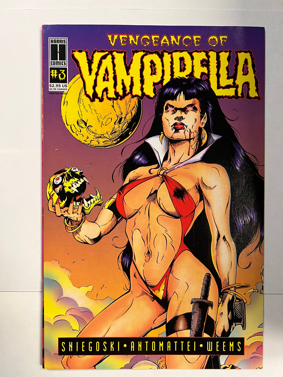 Vengeance of Vampirella #3 Harris 1994 F/VF