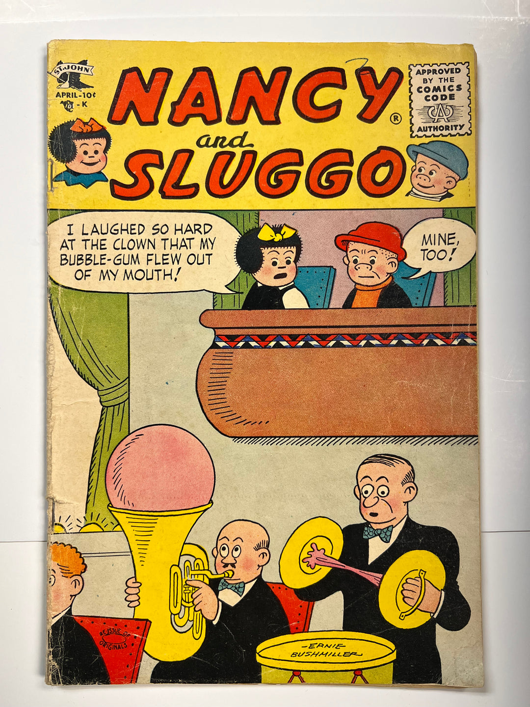 Nancy and Sluggo #143 St. John Publishing 1957 VG