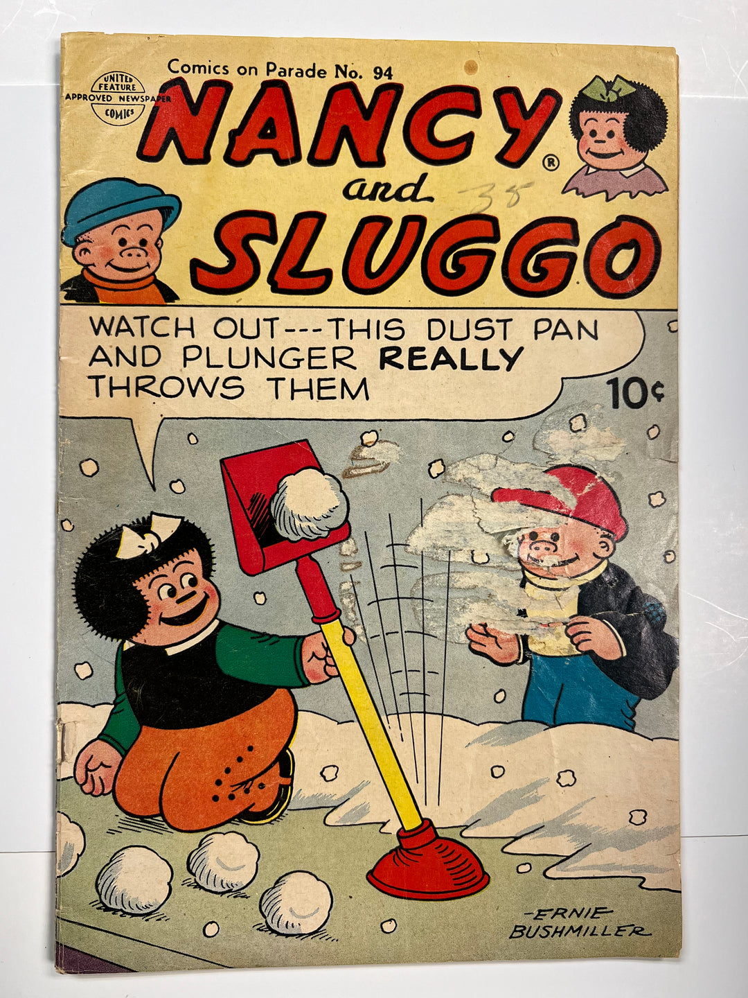 Nancy and Sluggo #94 United Feature Syndicate 1954 FR