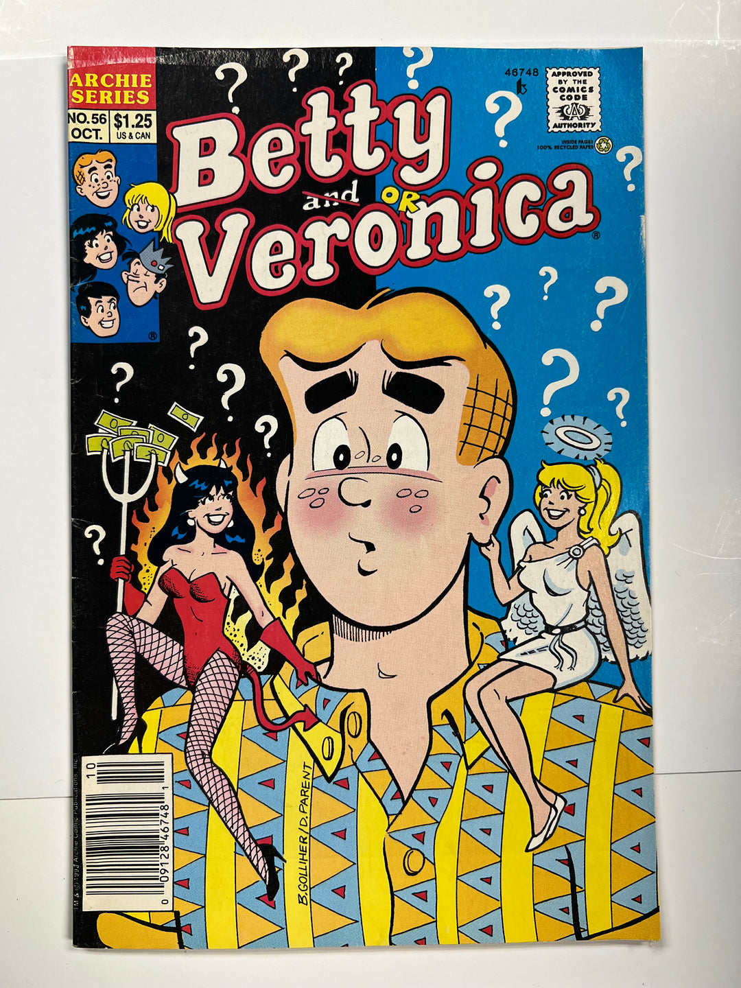 Betty & Veronica #56 Archie 1992 F