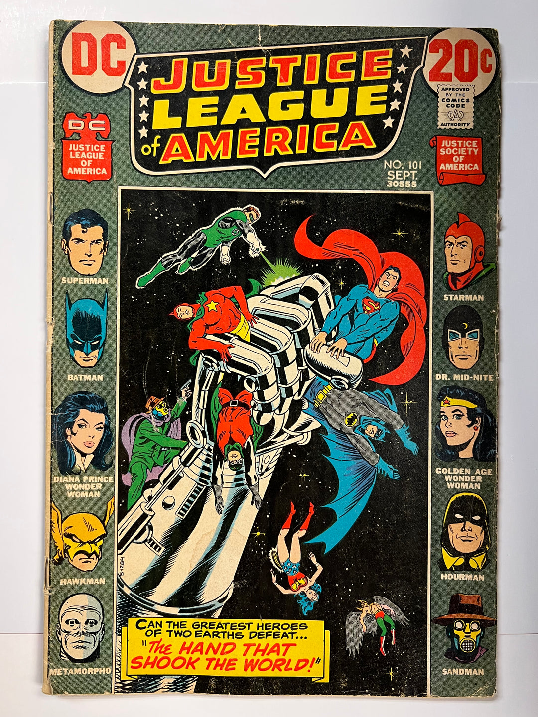 Justice League of America #101 DC 1972 VG