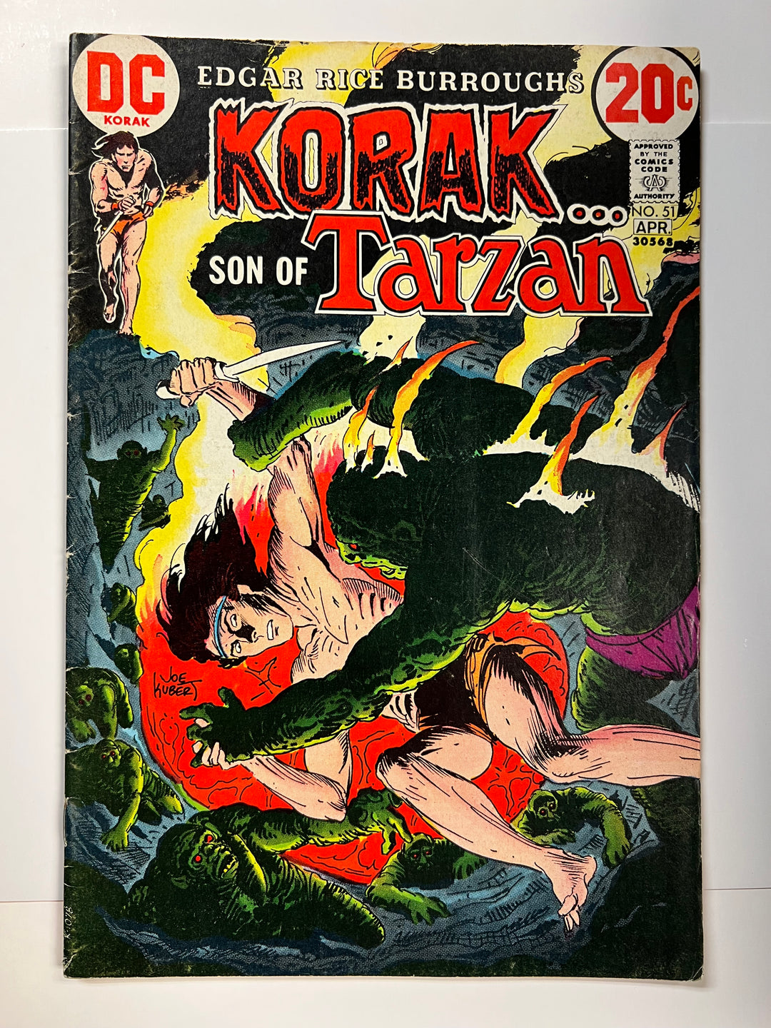 Korak, Son of Tarzan #51 DC 1973 VG/F