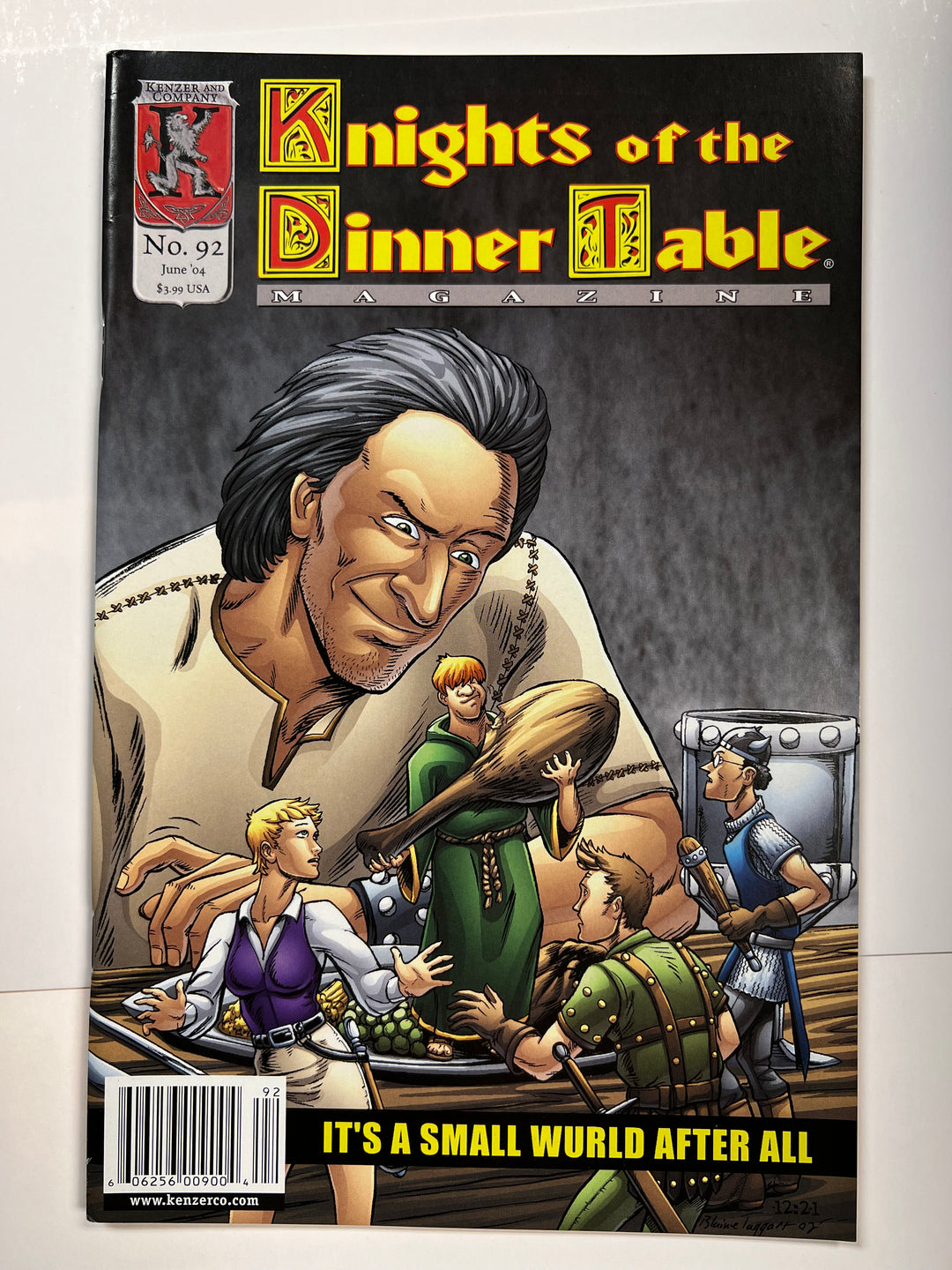 Knights of the Dinner Table #92 Kenzer & Co. 2004 VF/NM