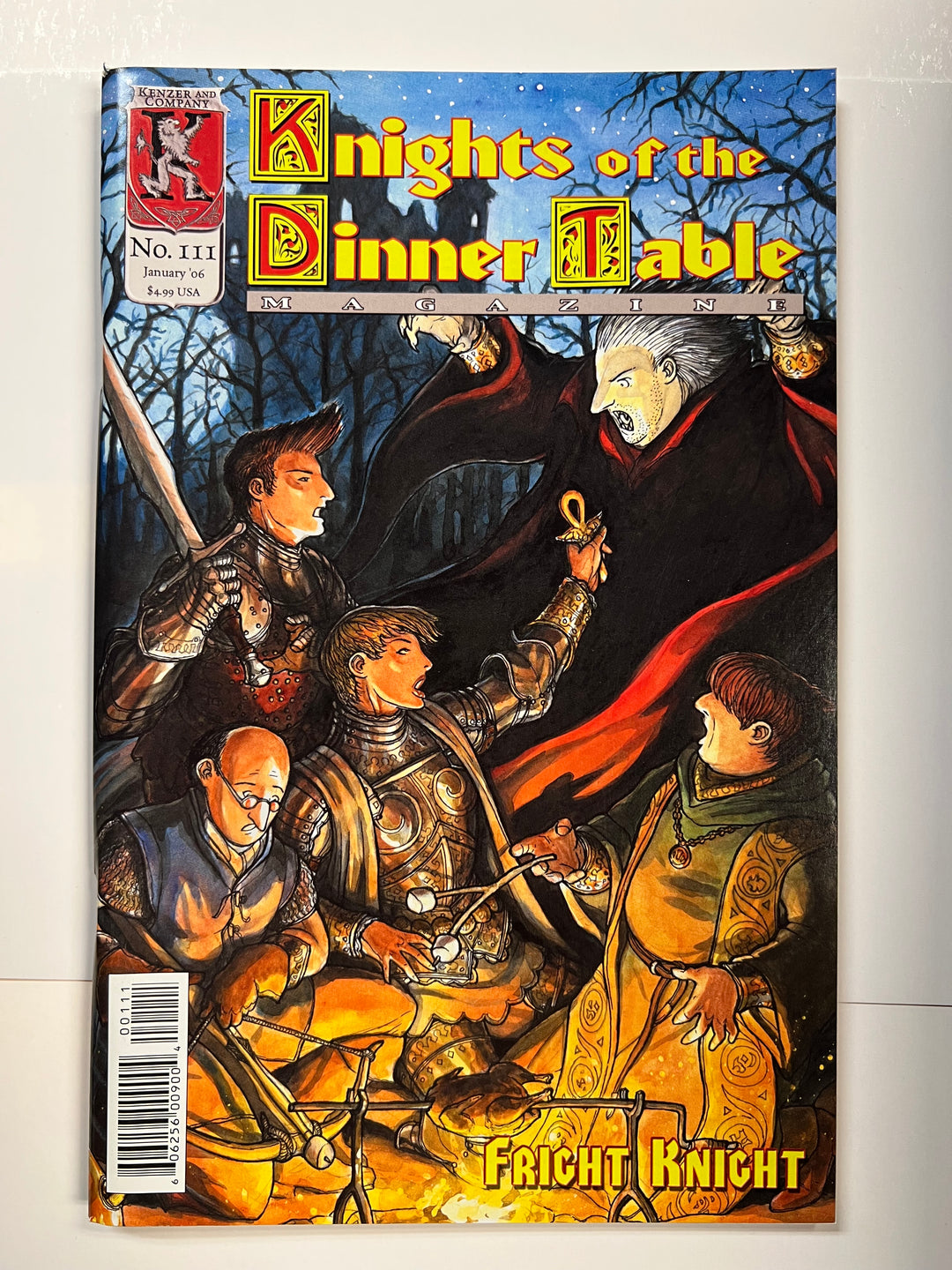 Knights of the Dinner Table #111 Kenzer & Co. 2006 VF/NM