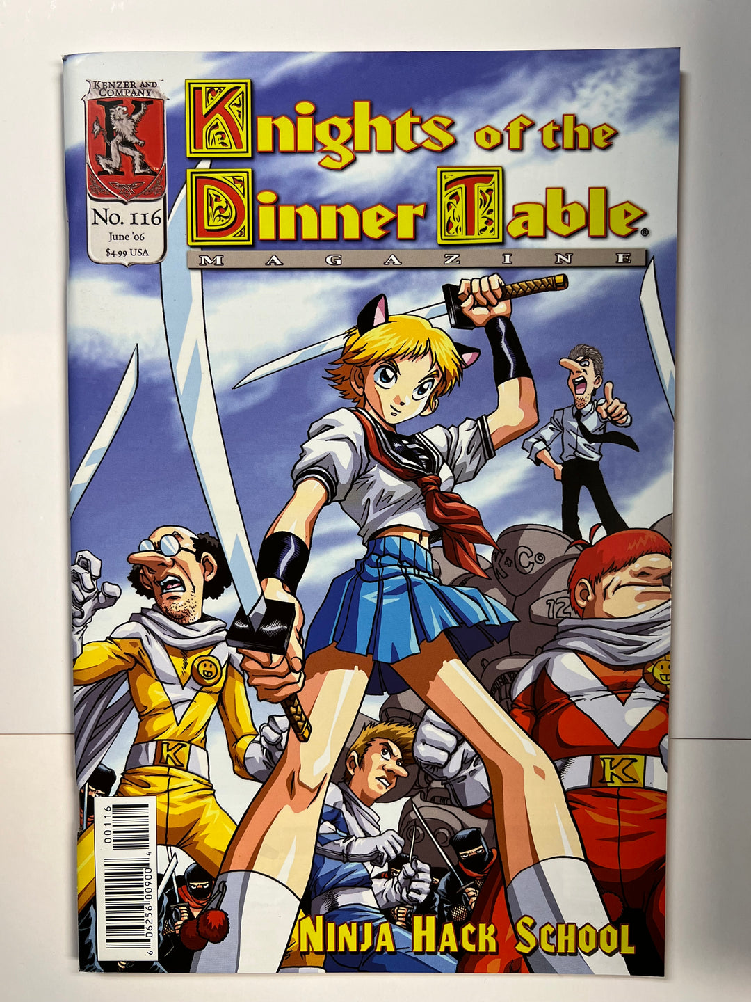 Knights of the Dinner Table #116 Kenzer & Co. 2006 VF/NM
