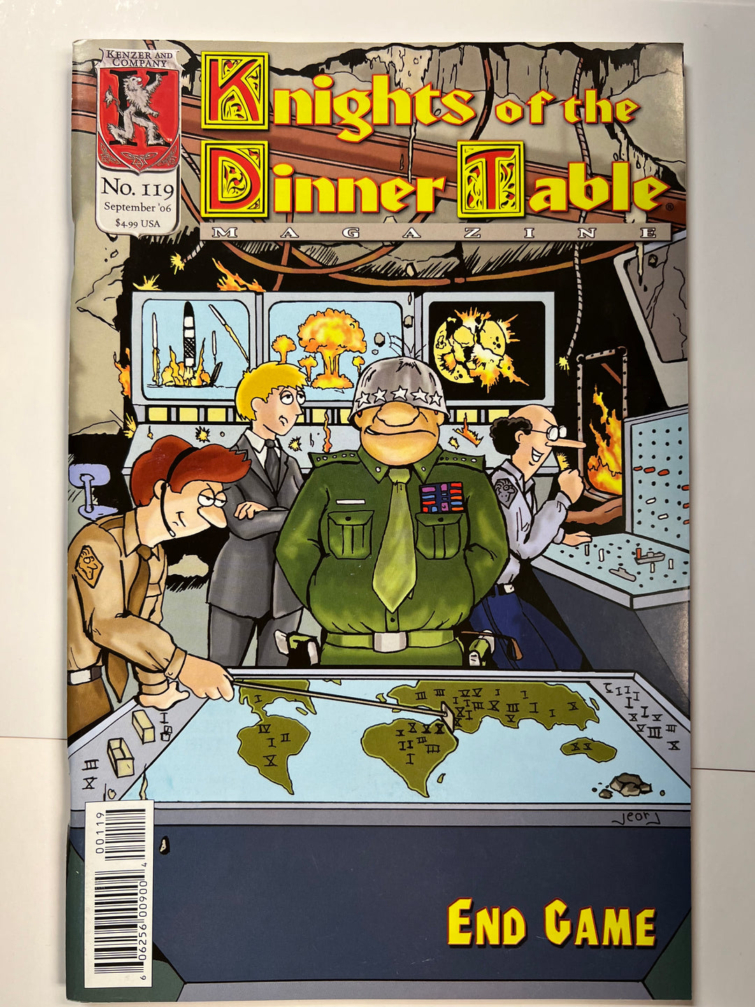 Knights of the Dinner Table #119 Kenzer & Co. 2006 VF/NM