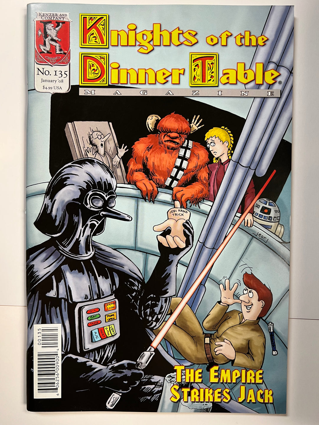 Knights of the Dinner Table #135 Kenzer & Co. 2008 VF/NM