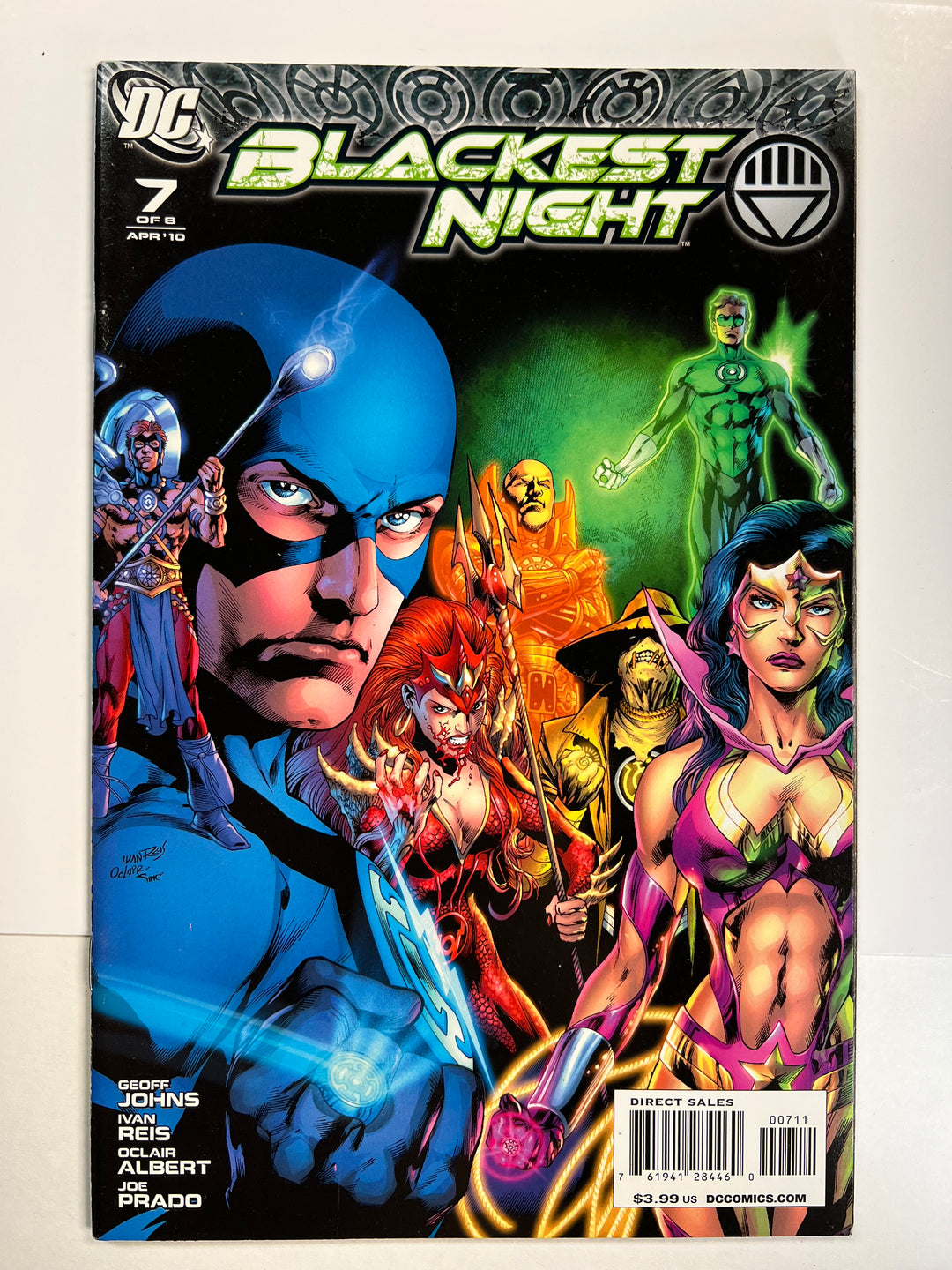 Blackest Night #7 DC 2010 VF