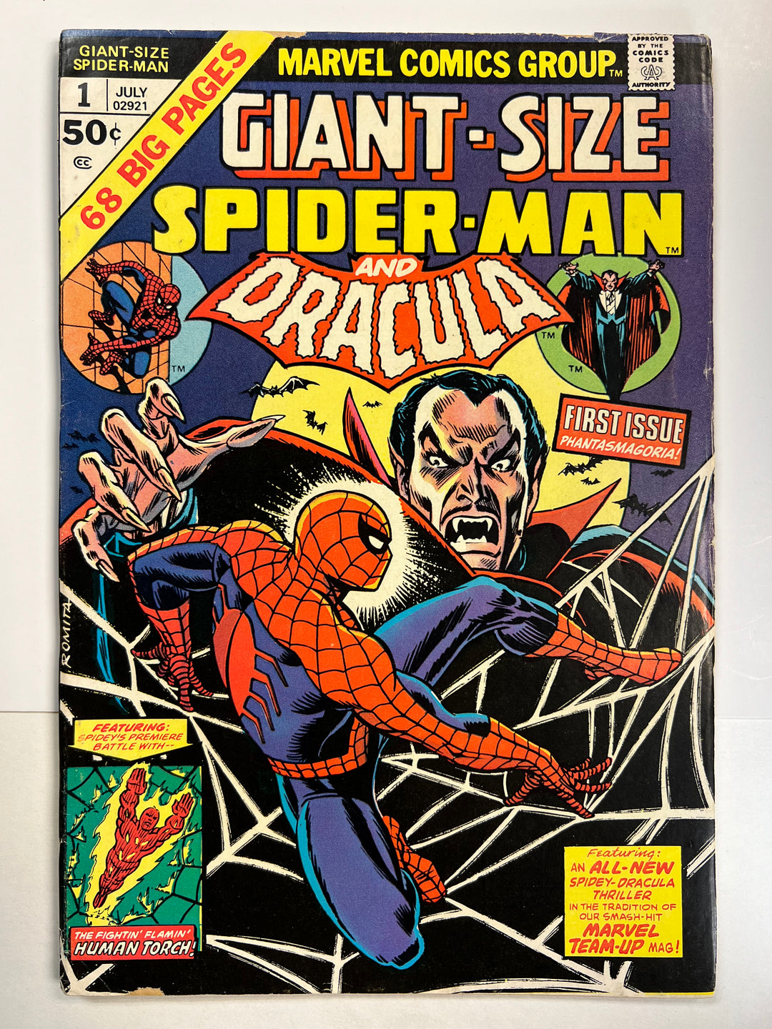 Giant-Size Spider-Man #1 Marvel 1974 VG