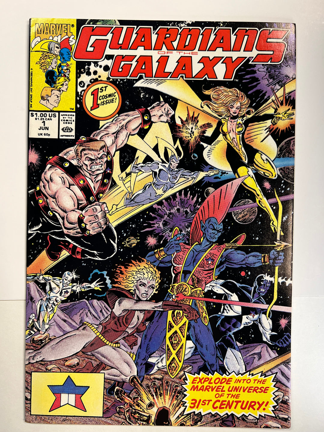 Guardians of the Galaxy #1 Marvel 1990 VF-
