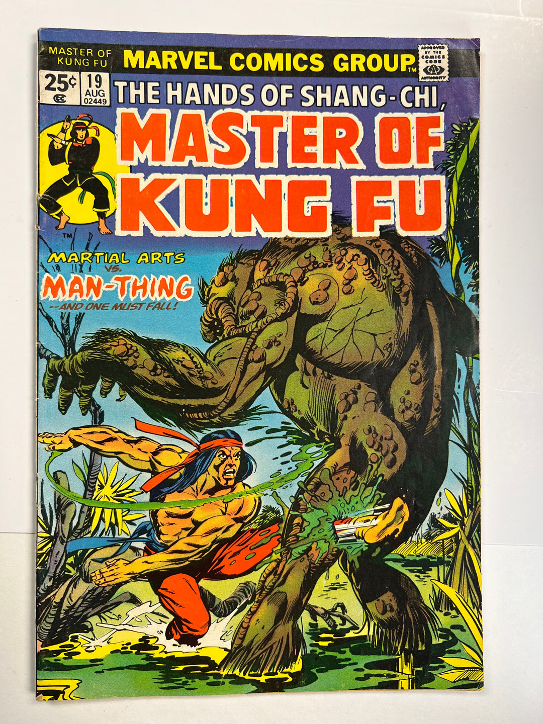 Master of Kung Fu #19 Marvel 1974 VG/F