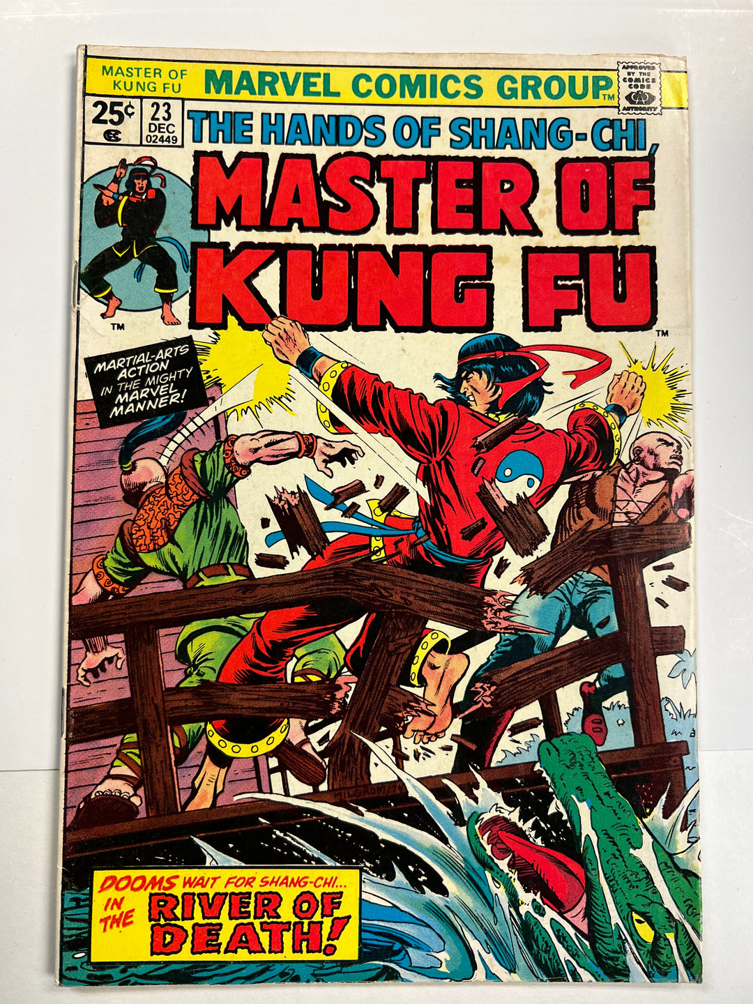 Master of Kung Fu #23 Marvel 1974 VG/F