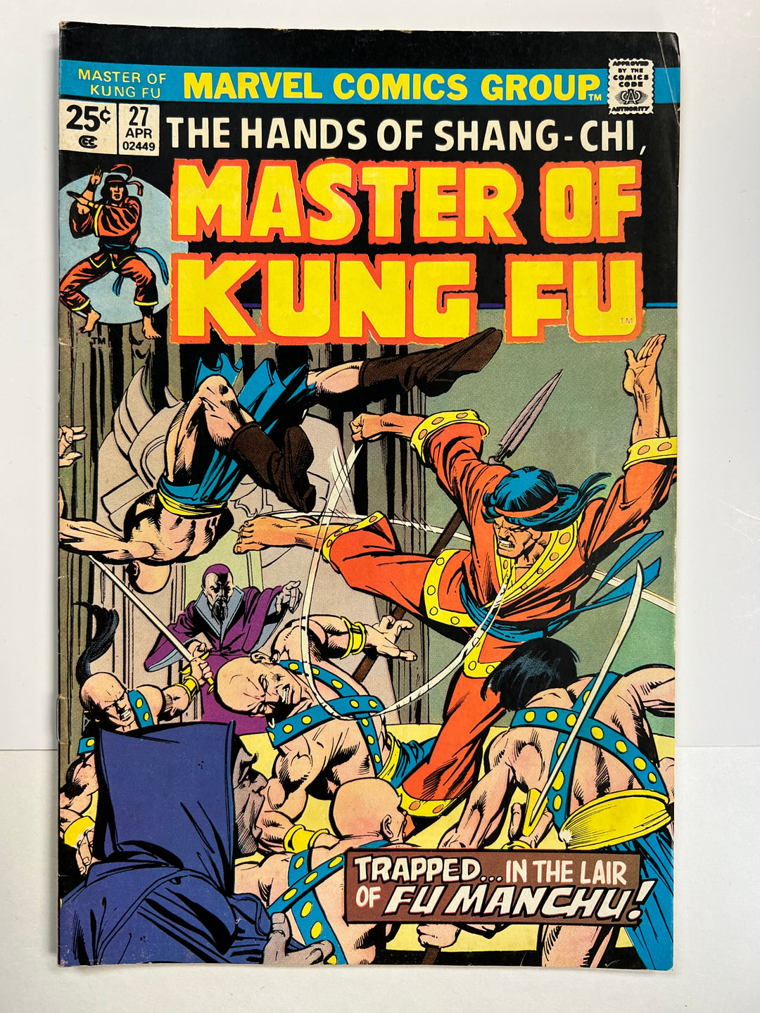 Master of Kung Fu #27 Marvel 1975 F-