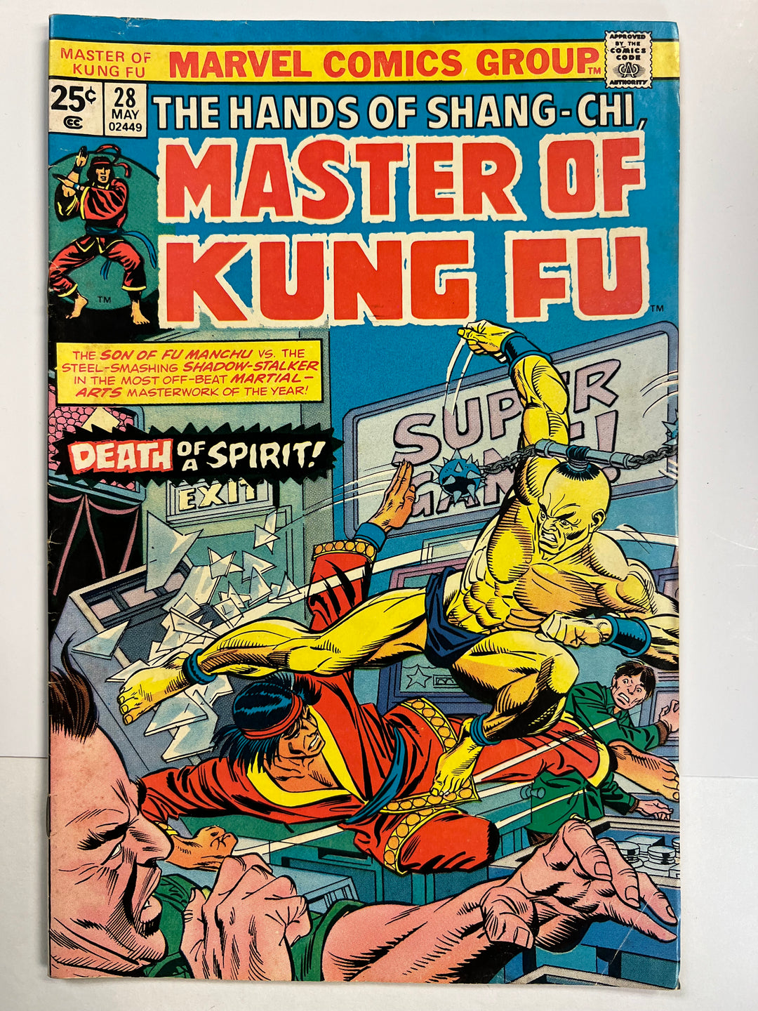 Master of Kung Fu #28 Marvel 1975 F-