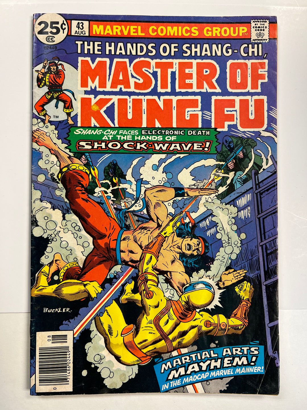 Master of Kung Fu #43 Marvel 1976 G/VG