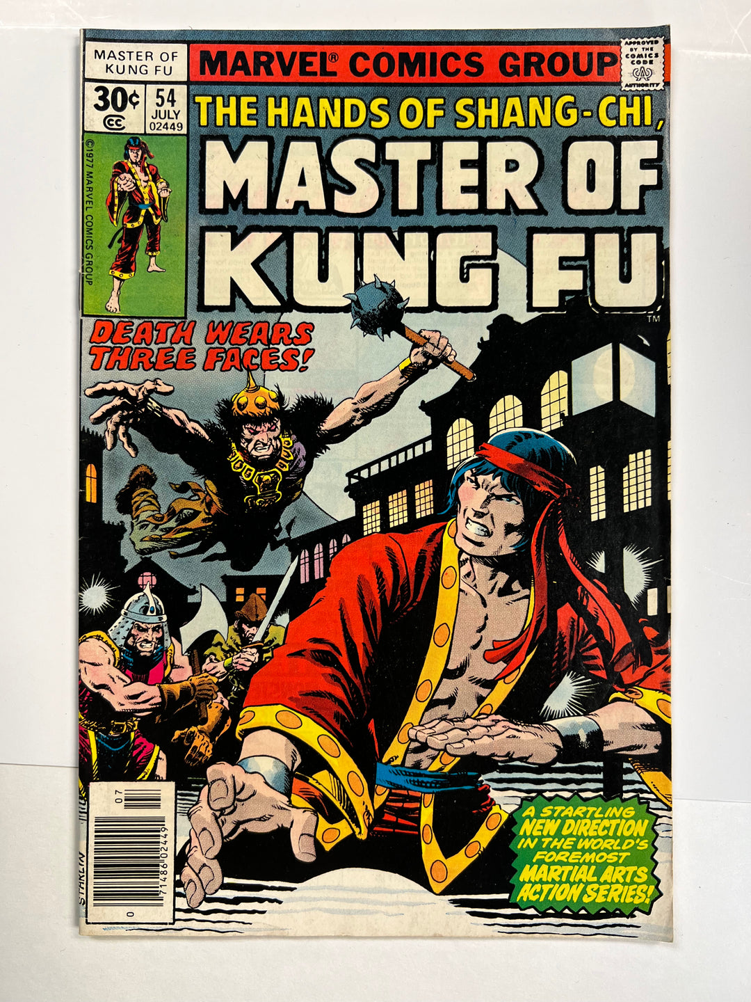 Master of Kung Fu #54 Marvel 1977 F
