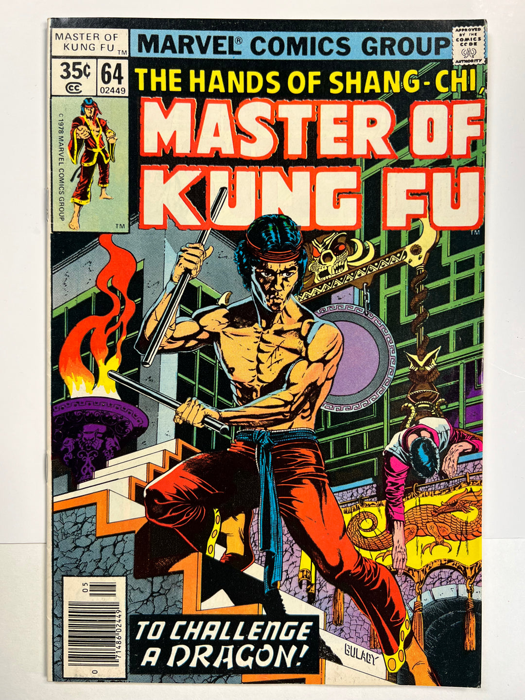 Master of Kung Fu #64 Marvel 1978 F+