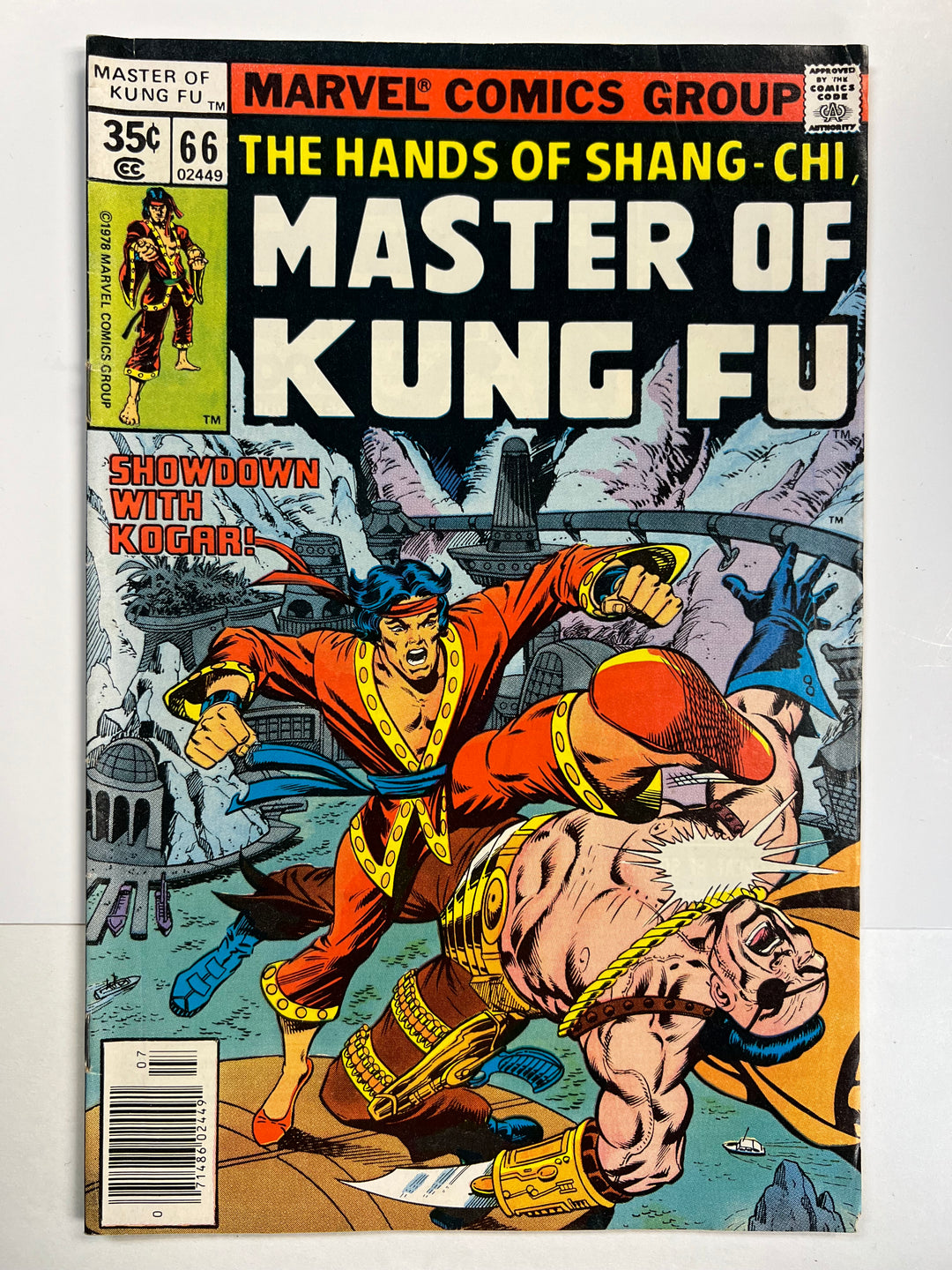 Master of Kung Fu #66 Marvel 1978 F