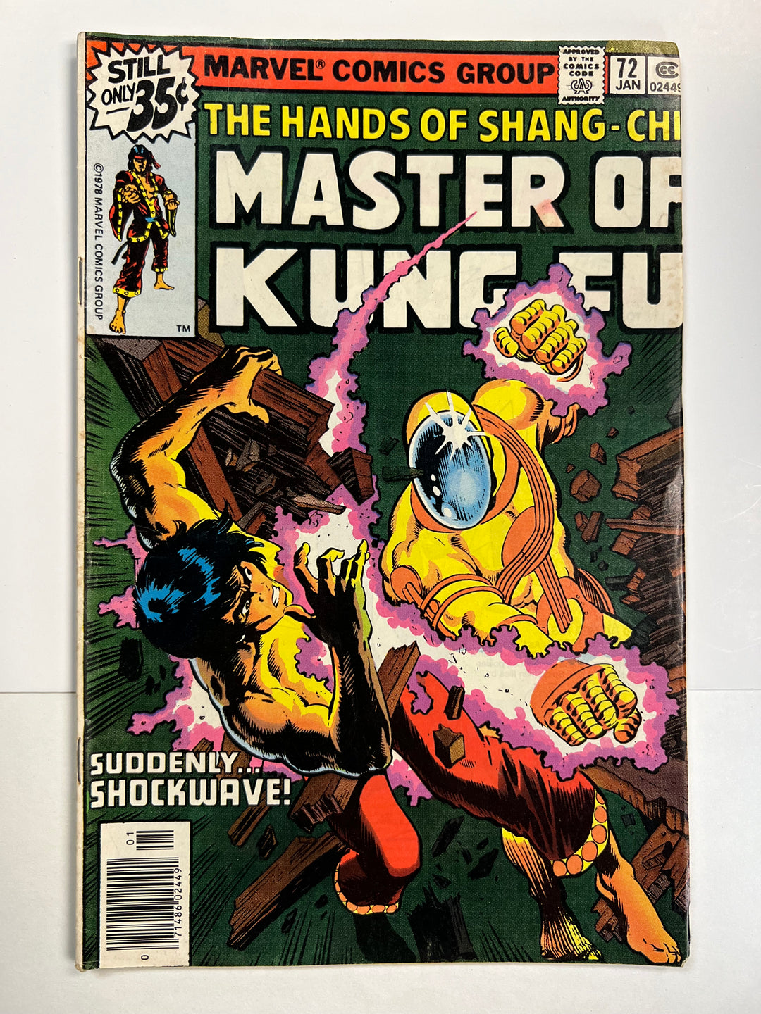 Master of Kung Fu #72 Marvel 1979 VG/F