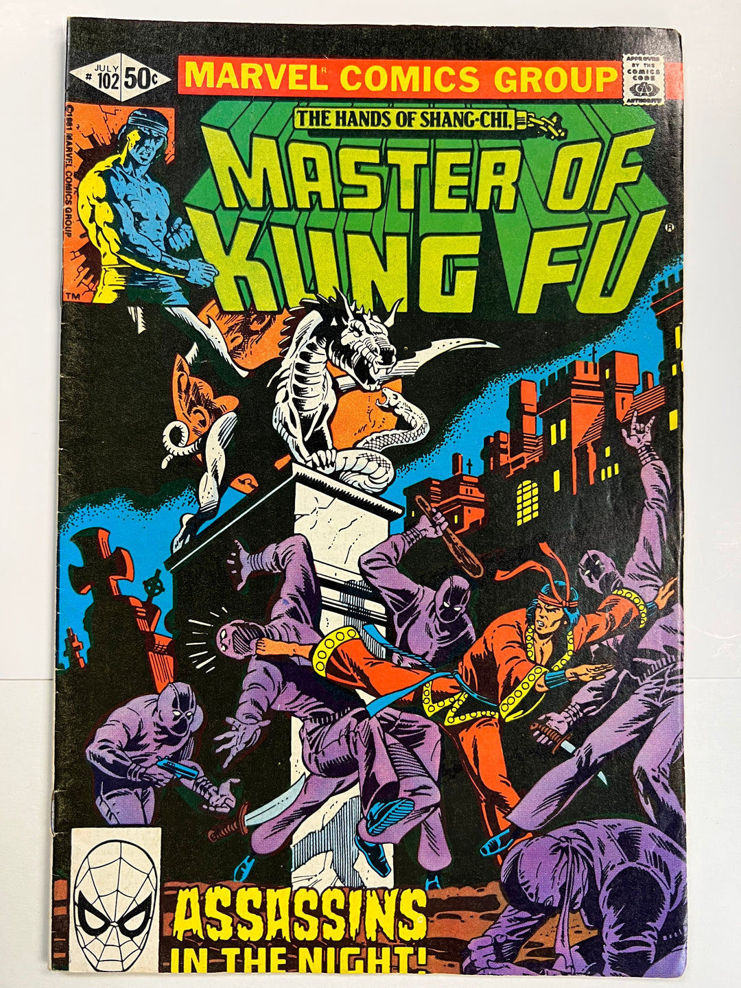 Master of Kung Fu #102 Marvel 1981 F-