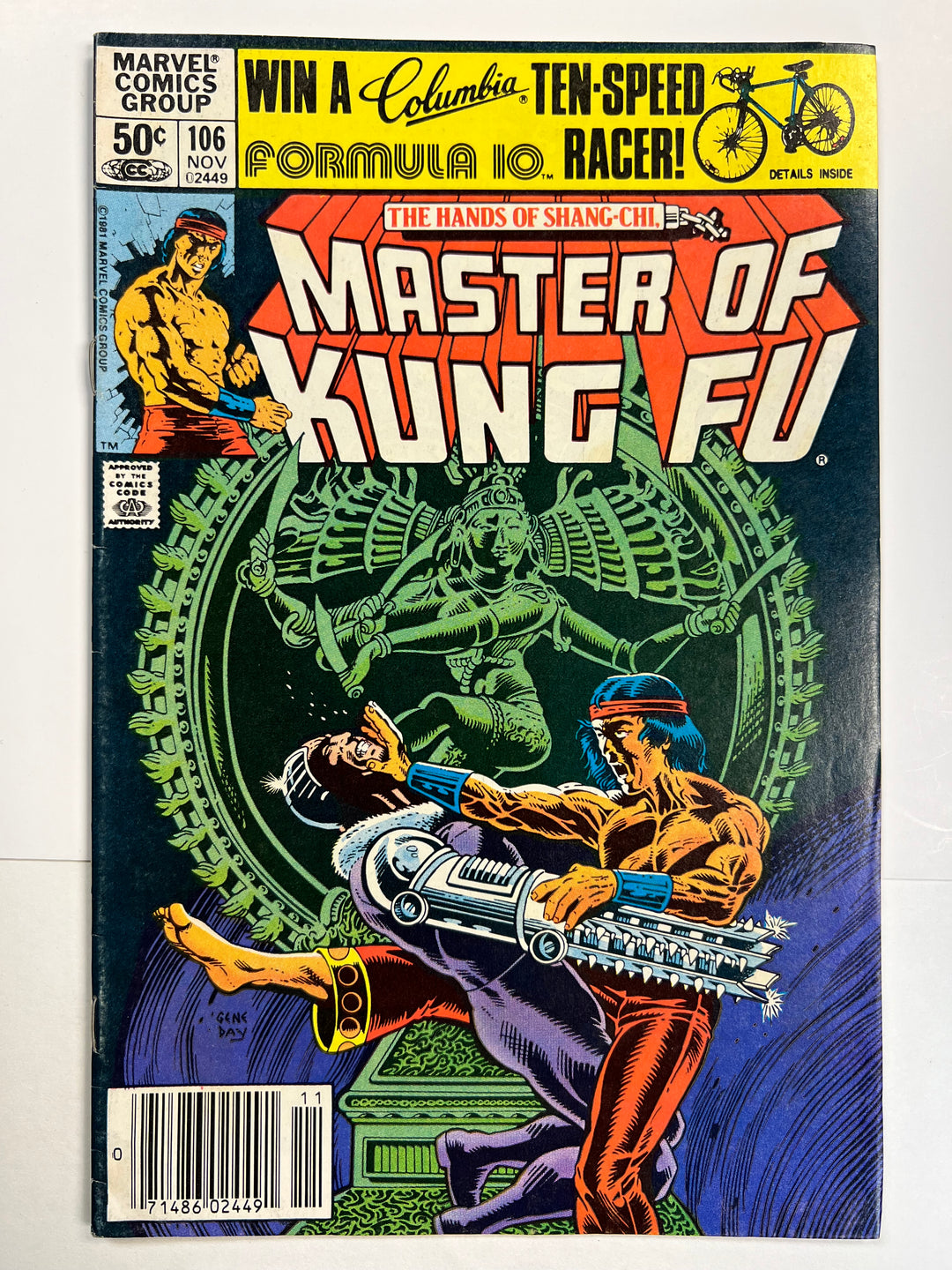 Master of Kung Fu #106  Marvel 1981 F