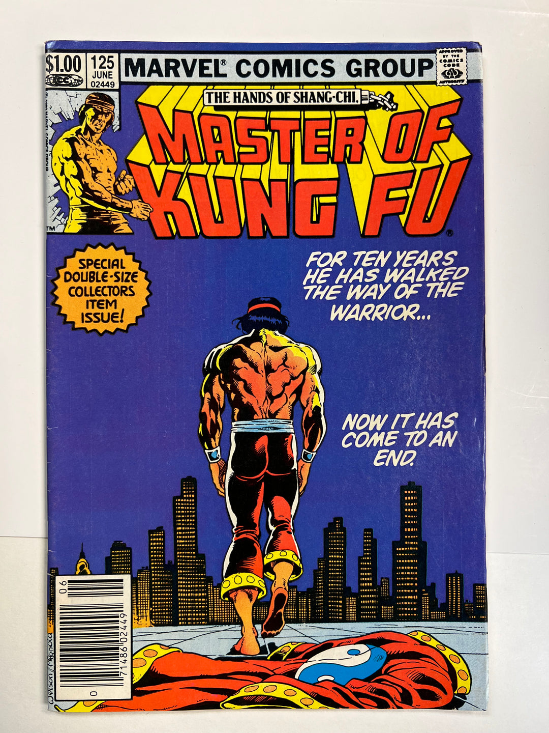 Master of Kung Fu #125 Marvel 1982 F/VF