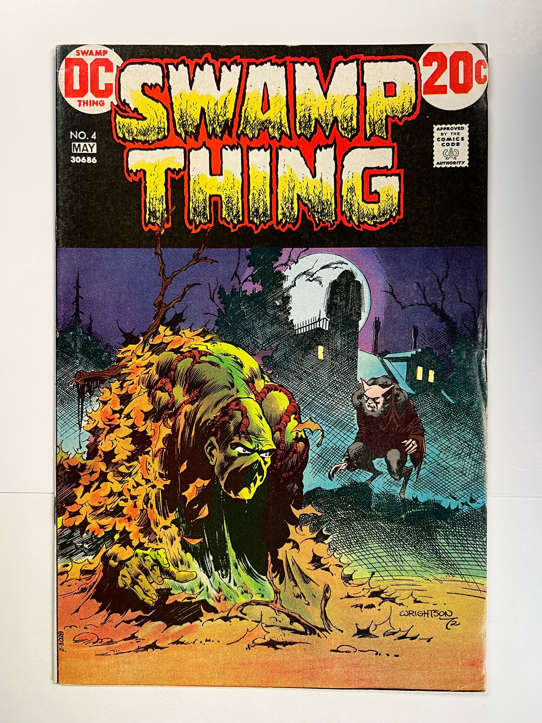 Swamp Thing #4 DC 1973 VG/F