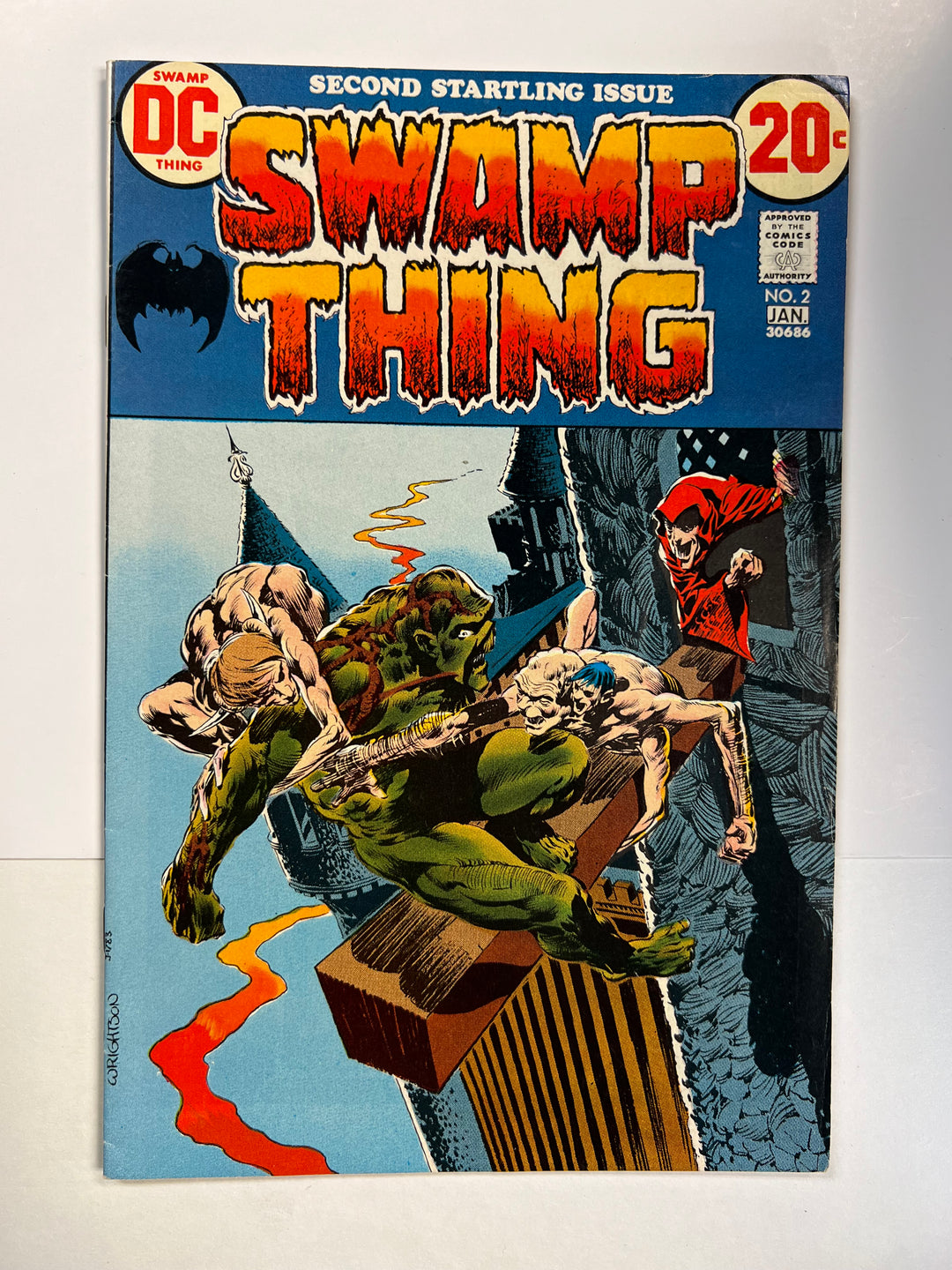 Swamp Thing #2 1st App Patchwork Man DC 1973 F
