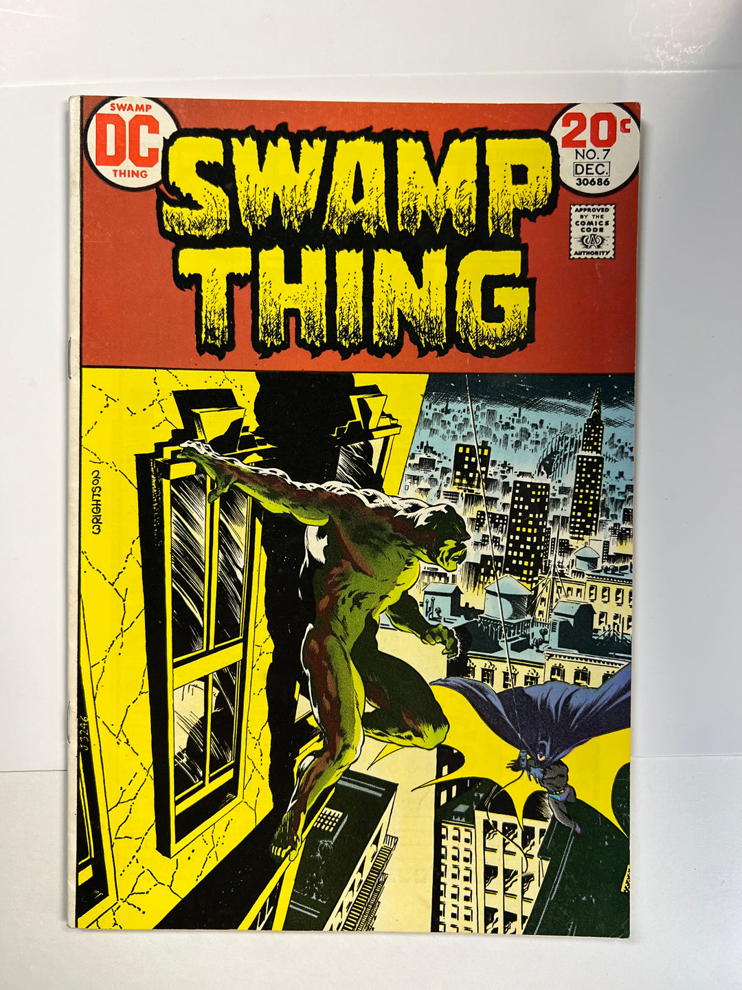 Swamp Thing #7 DC 1973 F/VF