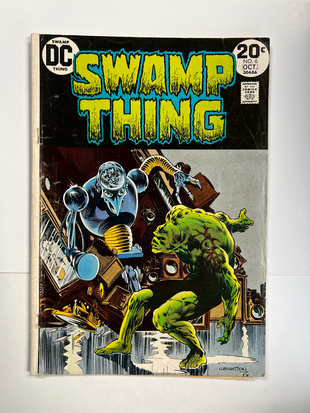 Swamp Thing #6 DC 1973 VG