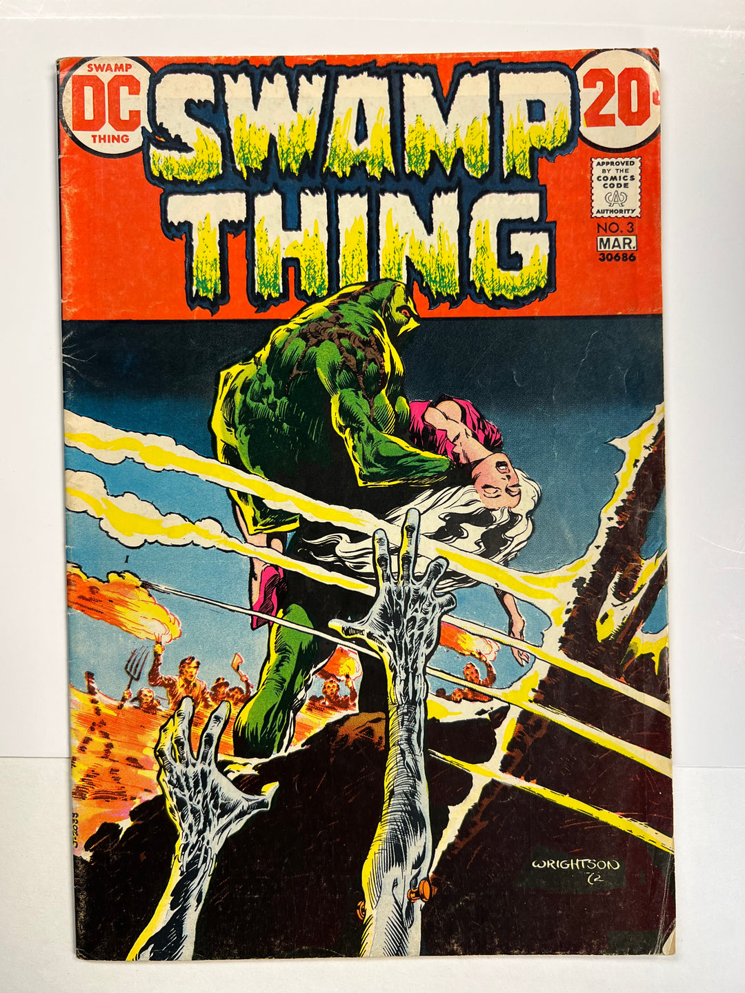 Swamp Thing #3 DC 1973 VG/F