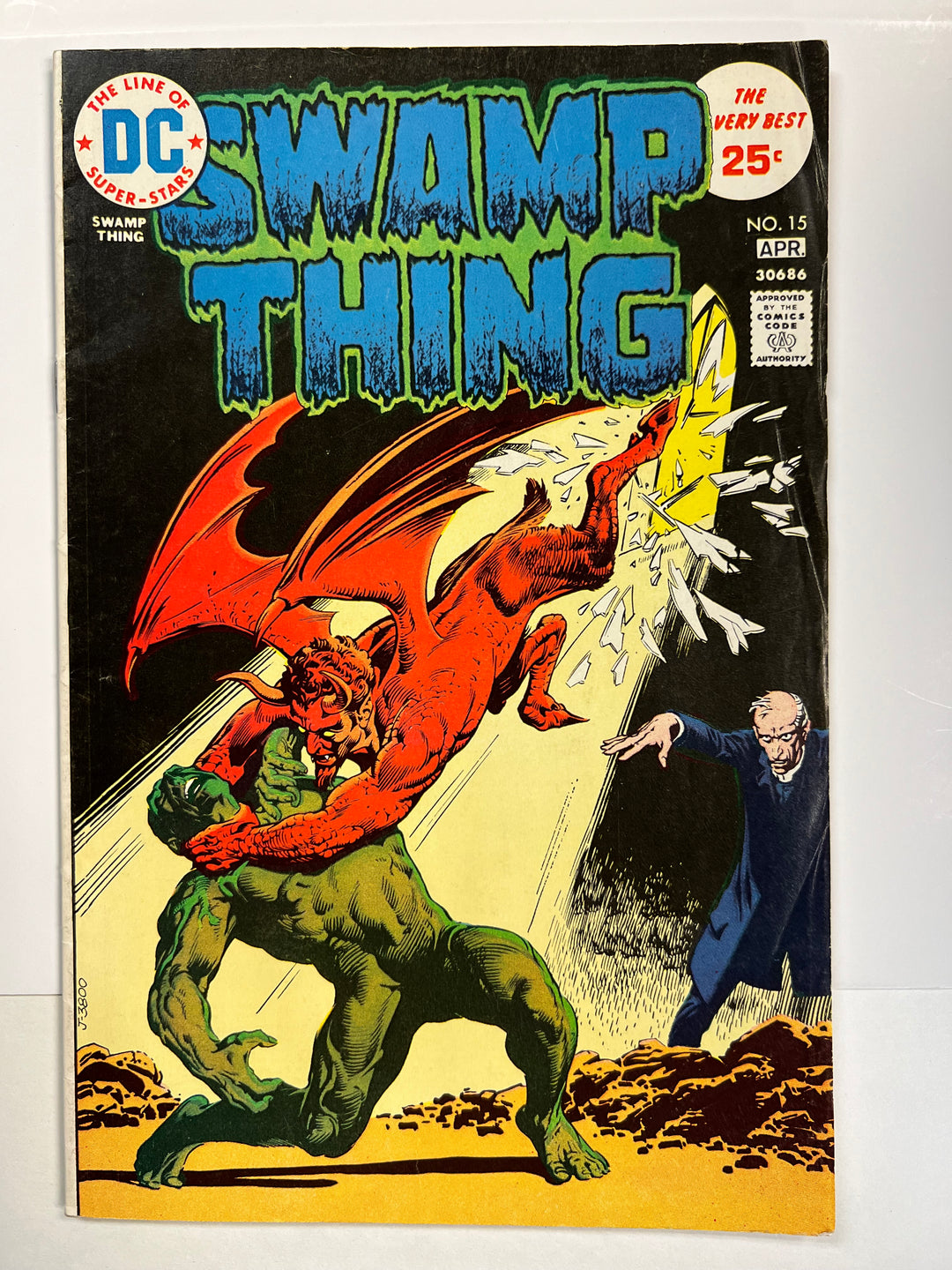 Swamp Thing #15 DC 1975 VG