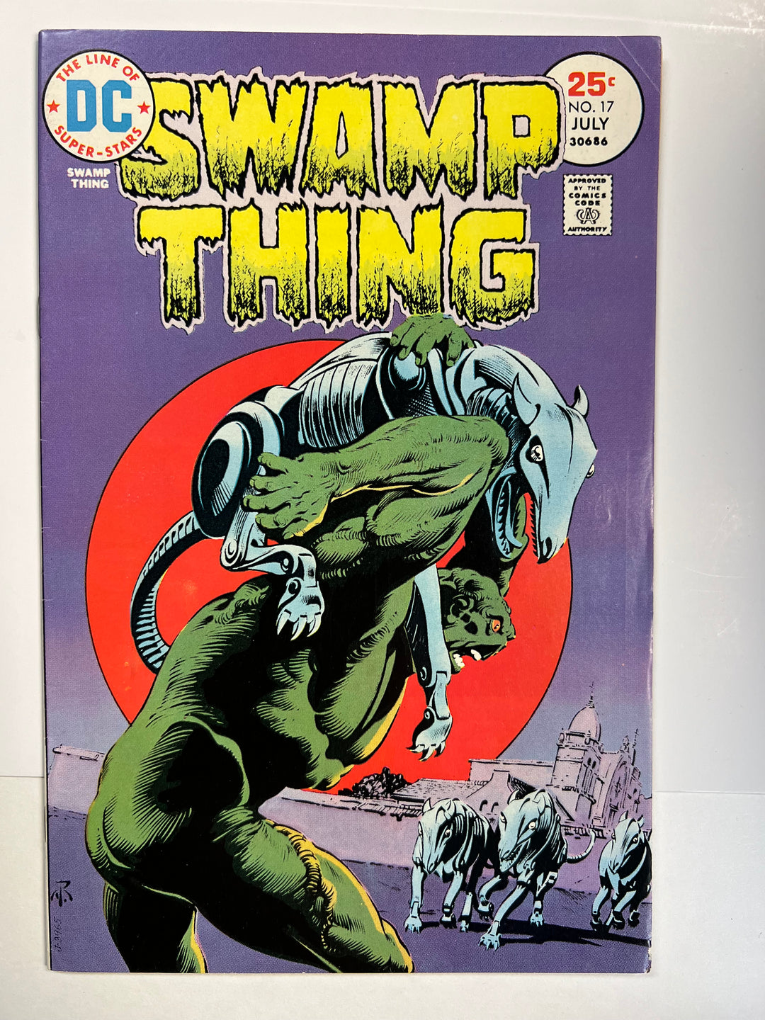 Swamp Thing #17 DC 1975 F