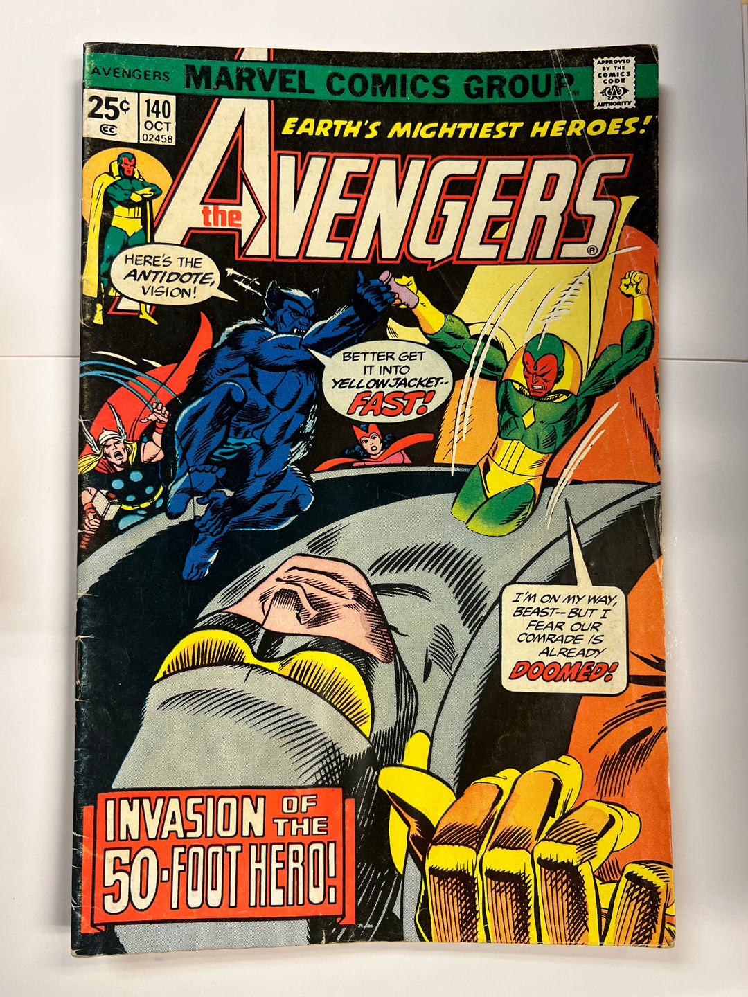 Avengers #140 Marvel 1975 FR/VG