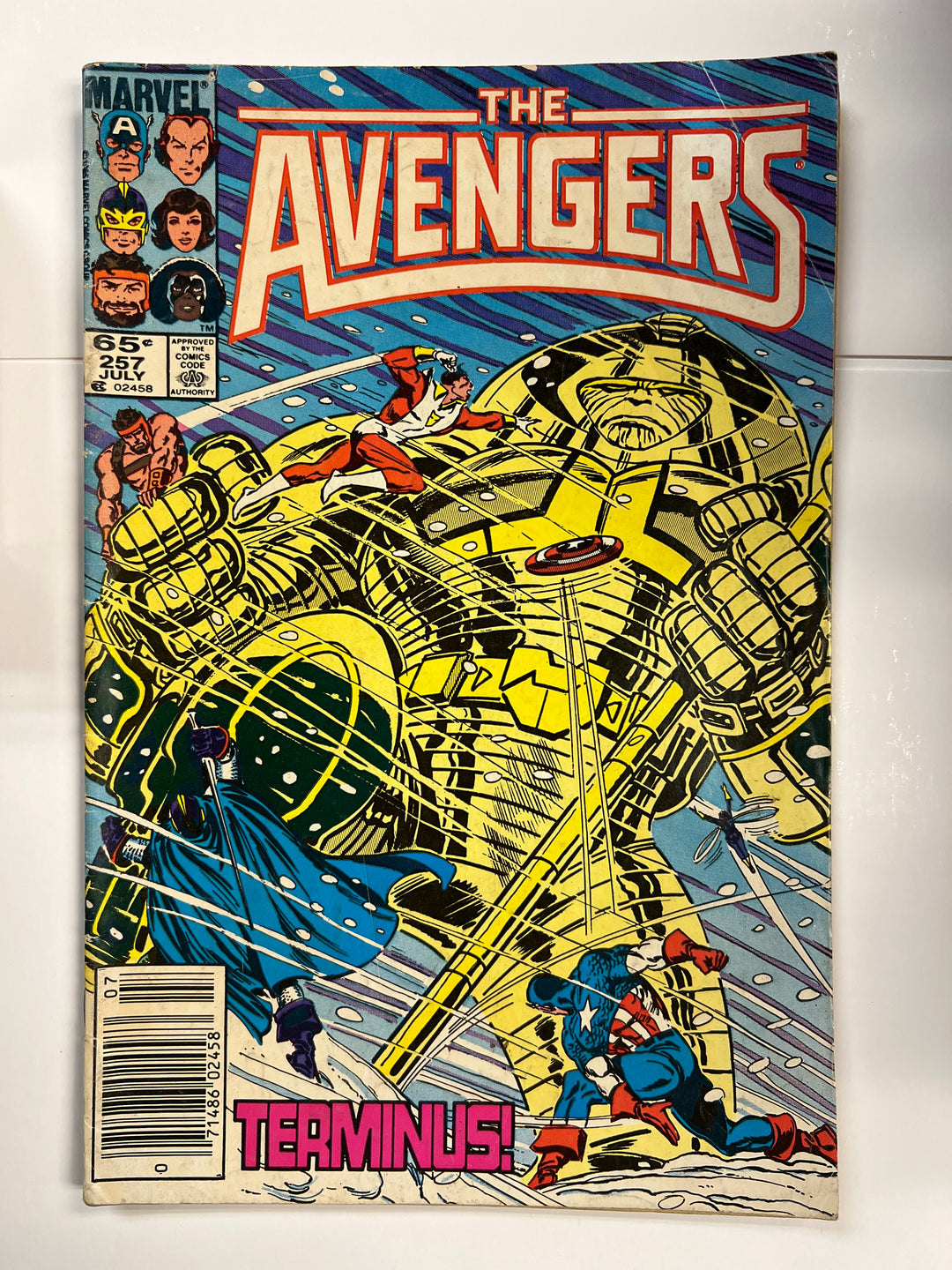 Avengers #257 1st App Nebula Marvel 1985 VG