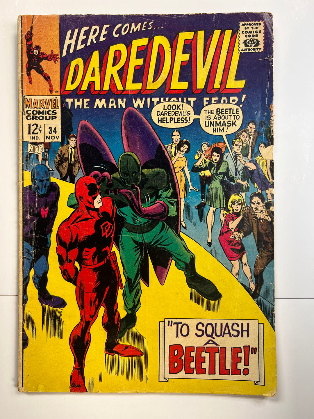 Daredevil #34 Marvel 1967 VG