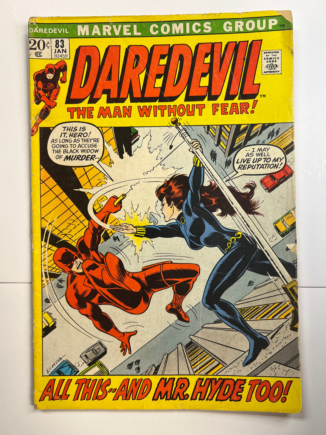 Daredevil #83 Marvel 1972 G/VG