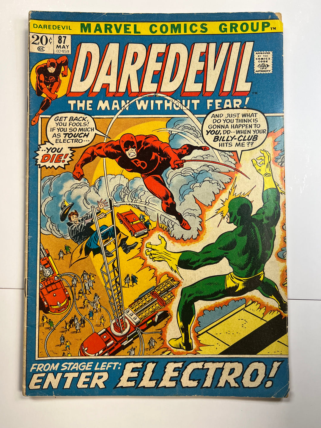 Daredevil #87 Marvel 1972 VG+