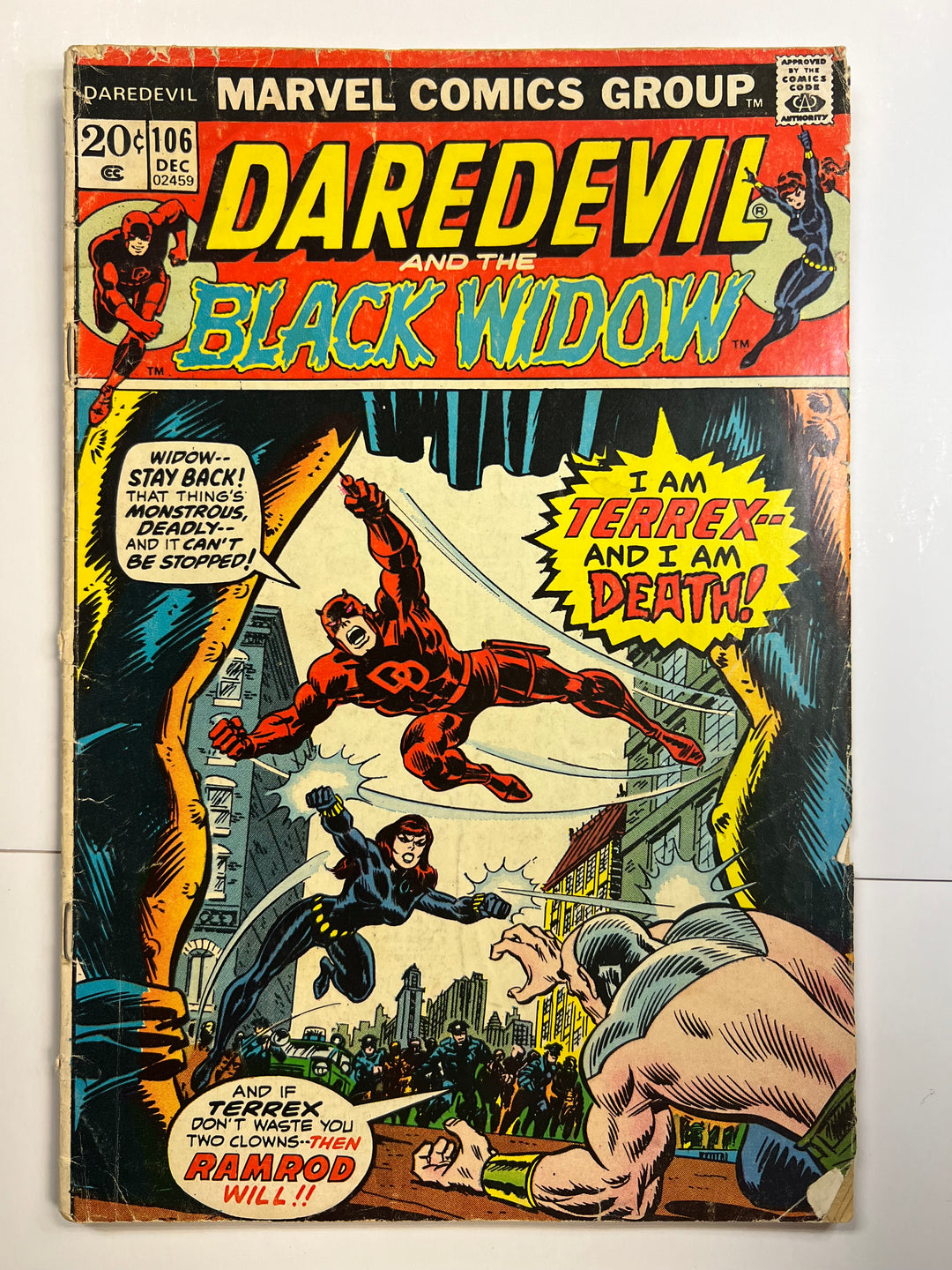 Daredevil #106 Marvel 1973 G/VG